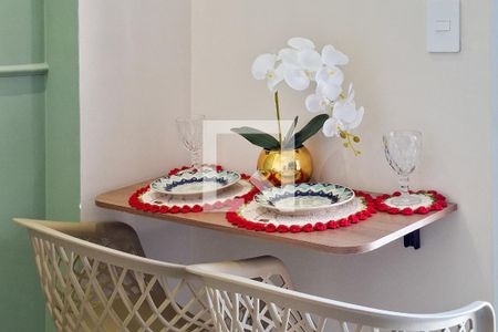 Sala de apartamento para alugar com 1 quarto, 38m² em Boqueirão, Praia Grande