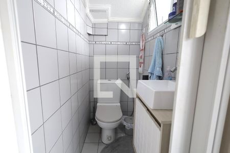 Banheiro de casa de condomínio à venda com 3 quartos, 120m² em Vila Metalúrgica, Santo André
