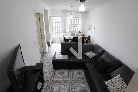 Sala de casa de condomínio à venda com 3 quartos, 120m² em Vila Metalúrgica, Santo André