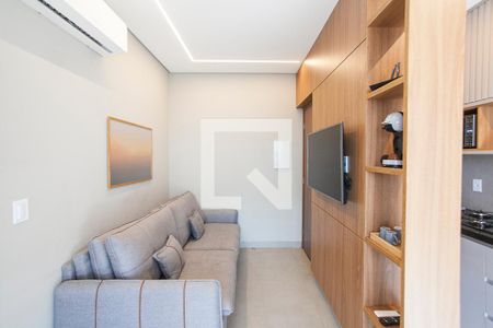 Sala de apartamento para alugar com 1 quarto, 34m² em Saraiva, Uberlândia