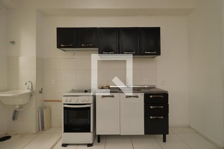 Cozinha de apartamento para alugar com 2 quartos, 43m² em (O-16), Ribeirão Preto