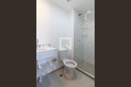 Banheiro de apartamento para alugar com 1 quarto, 24m² em Vila Lageado, São Paulo