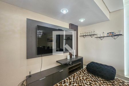 Sala de apartamento para alugar com 3 quartos, 133m² em Balneario Guarujá, Guarujá