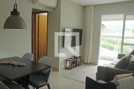 Sala de apartamento para alugar com 2 quartos, 59m² em Vila Matias, Santos