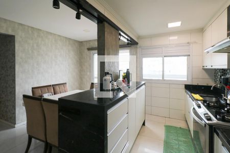 Cozinha de apartamento para alugar com 3 quartos, 150m² em Nova Gerti, São Caetano do Sul