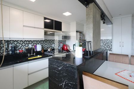 Cozinha de apartamento para alugar com 3 quartos, 150m² em Nova Gerti, São Caetano do Sul
