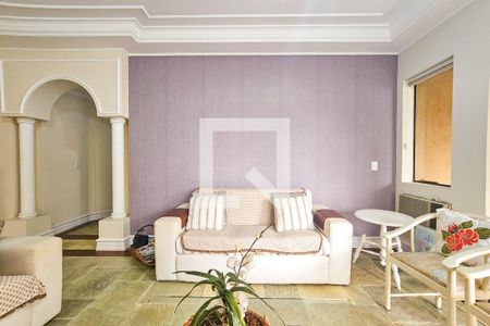 Sala de apartamento para alugar com 3 quartos, 180m² em Balneario Guarujá, Guarujá