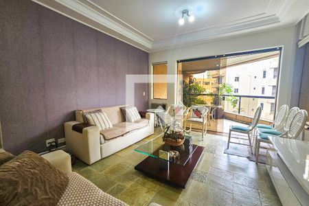 Sala de apartamento para alugar com 3 quartos, 180m² em Balneario Guarujá, Guarujá