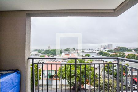 Varanda da Sala de apartamento para alugar com 2 quartos, 68m² em Casa Branca, Santo André