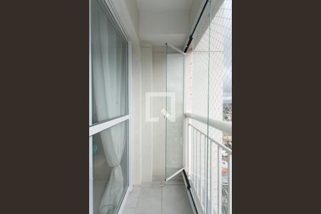 Varanda da Sala de apartamento para alugar com 2 quartos, 45m² em Vila Curuçá, São Paulo