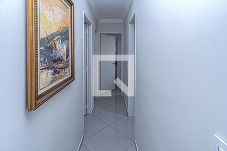 corredor para os cômodos_1 de apartamento para alugar com 3 quartos, 100m² em Vila Moraes, São Paulo