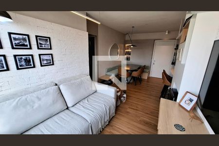 Sala de apartamento à venda com 2 quartos, 60m² em Jardim do Salso, Porto Alegre