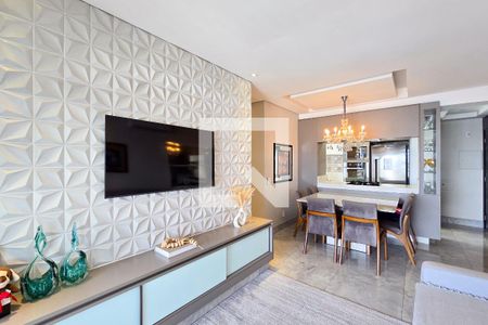 Sala de apartamento para alugar com 3 quartos, 94m² em Centro, São Bernardo do Campo