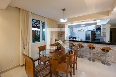 Sala de Jantar de casa à venda com 4 quartos, 420m² em Quintas Ii, Nova Lima