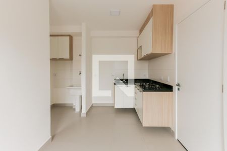 Sala / Cozinha de apartamento para alugar com 1 quarto, 30m² em Quitaúna, Osasco