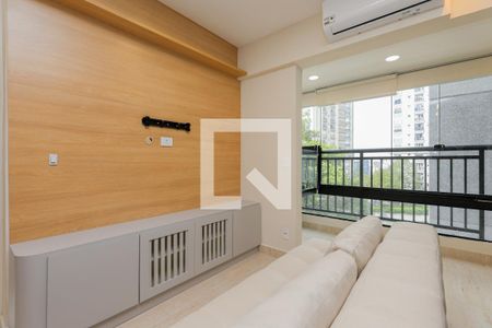 Sala de apartamento para alugar com 2 quartos, 40m² em Cidade Jardim, São Paulo