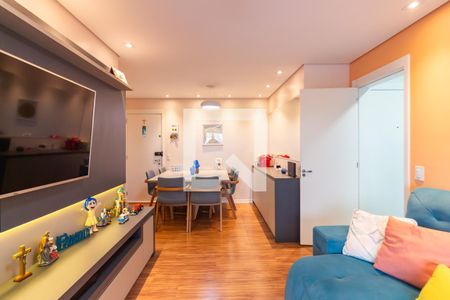 Sala de apartamento à venda com 3 quartos, 91m² em Industrial Autonomistas, Osasco