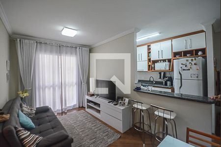 Sala de apartamento à venda com 2 quartos, 58m² em Vila Normandia, São Bernardo do Campo