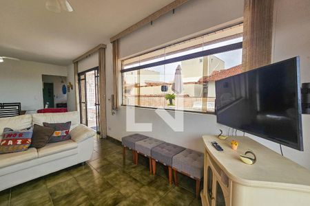 Sala de apartamento para alugar com 3 quartos, 250m² em Jardim Virginia, Guarujá