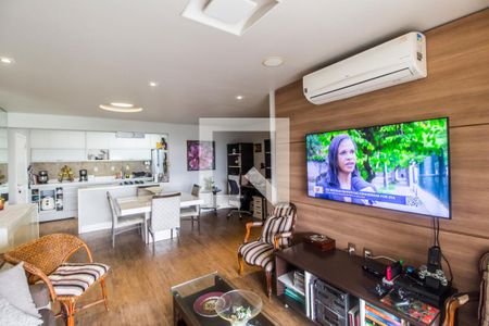 Sala de apartamento à venda com 3 quartos, 110m² em Alphaville, Santana de Parnaíba