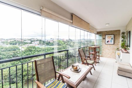 Varanda gourmet de apartamento à venda com 3 quartos, 140m² em Alphaville, Santana de Parnaíba