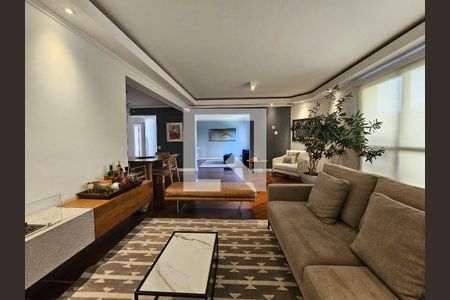 Sala de apartamento à venda com 3 quartos, 189m² em Brooklin, São Paulo