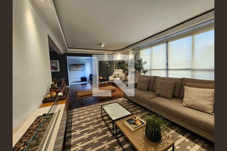 Sala de apartamento à venda com 3 quartos, 189m² em Brooklin, São Paulo