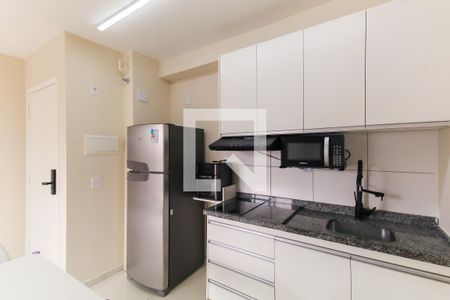 Sala/Cozinha de kitnet/studio para alugar com 1 quarto, 27m² em Brás, São Paulo
