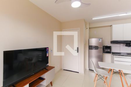 Sala/Cozinha de kitnet/studio para alugar com 1 quarto, 27m² em Brás, São Paulo