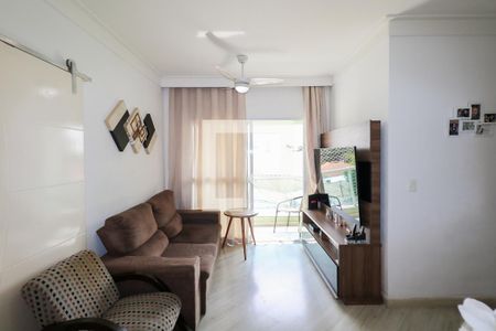 Sala de apartamento à venda com 2 quartos, 70m² em Nova Gerti, São Caetano do Sul