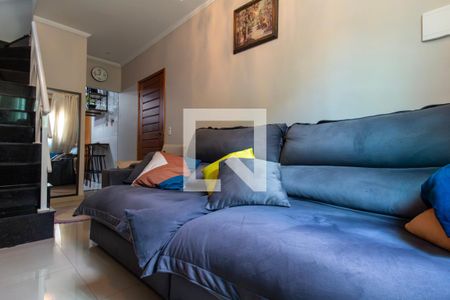 Sala de casa de condomínio à venda com 3 quartos, 78m² em Jardim Danfer, São Paulo