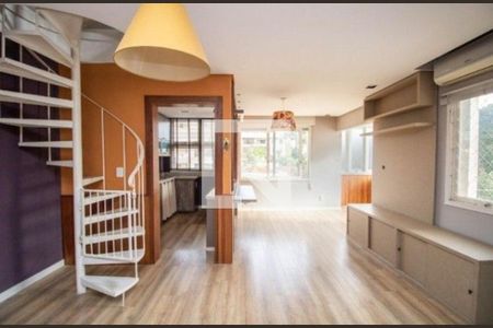 Sala de apartamento para alugar com 2 quartos, 85m² em Petrópolis, Porto Alegre