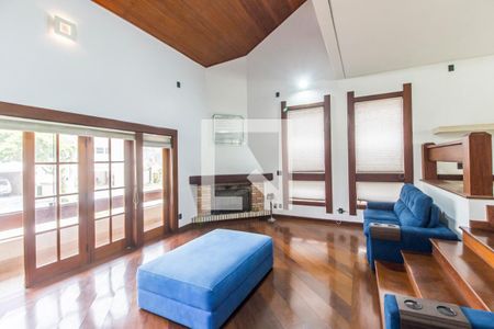 Sala de casa de condomínio à venda com 5 quartos, 800m² em Residencial Zero (tambore), Santana de Parnaíba