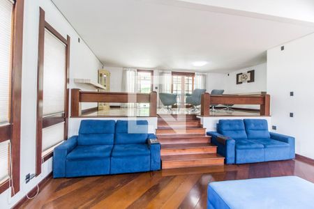 Sala de casa de condomínio à venda com 5 quartos, 800m² em Residencial Zero (tambore), Santana de Parnaíba