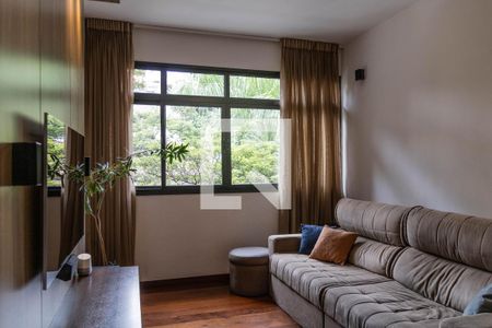 Sala de TV de apartamento à venda com 3 quartos, 188m² em São Bento, Belo Horizonte