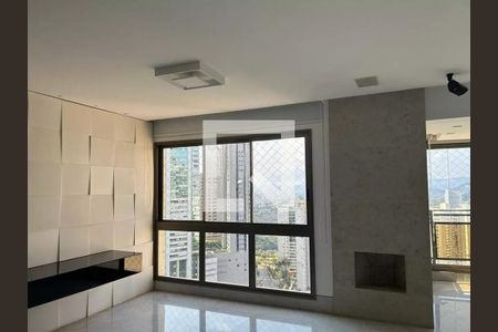 Sala de apartamento para alugar com 4 quartos, 220m² em Vila da Serra, Nova Lima