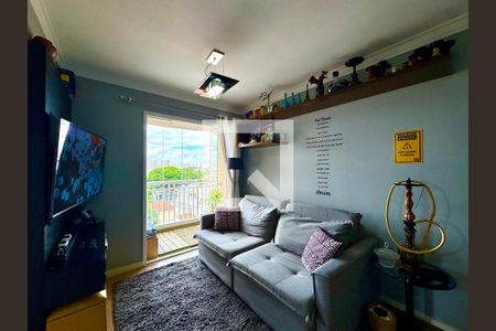 Sala de apartamento à venda com 2 quartos, 50m² em Jardim Santa Mena, Guarulhos