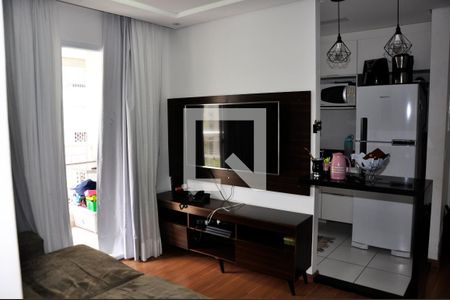 Detalhe - Sala e Sala de Jantar de apartamento para alugar com 2 quartos, 52m² em Freguesia do Ó, São Paulo