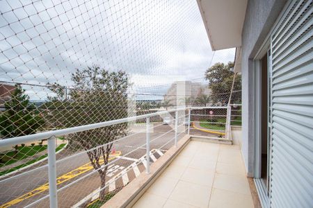 Varanda da Suite 1 de casa de condomínio para alugar com 4 quartos, 220m² em Loteamento Dinora Rosa, Sorocaba