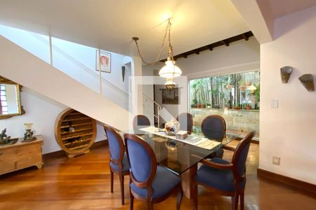 Sala de Jantar de casa à venda com 5 quartos, 420m² em Belvedere, Belo Horizonte