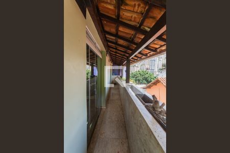 Varanda na Sala 1 de apartamento à venda com 4 quartos, 180m² em Santa Lúcia, Belo Horizonte