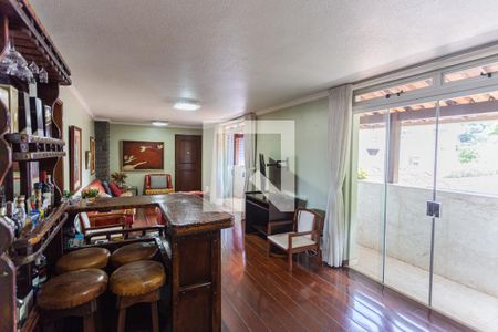 Sala 1 de apartamento à venda com 4 quartos, 180m² em Santa Lúcia, Belo Horizonte