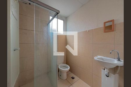 Banheiro Social de apartamento para alugar com 2 quartos, 45m² em Bonsucesso, Belo Horizonte