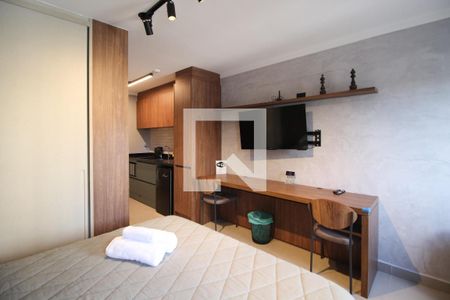 Suíte de kitnet/studio para alugar com 1 quarto, 27m² em Moema, São Paulo