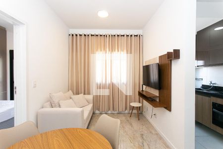 Sala de apartamento para alugar com 1 quarto, 36m² em Parque São Jorge, São Paulo