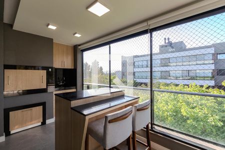 Sala de apartamento para alugar com 3 quartos, 163m² em Pedra Redonda, Porto Alegre