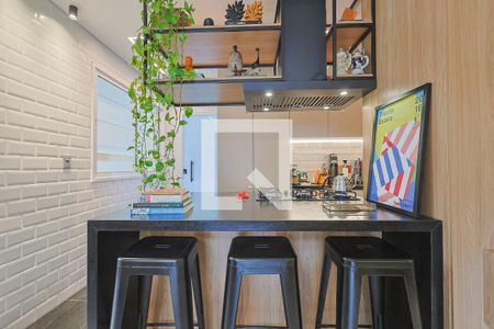 Cozinha de apartamento à venda com 3 quartos, 107m² em Sion, Belo Horizonte