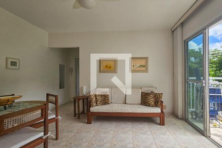 Sala de apartamento para alugar com 1 quarto, 83m² em Loteamento Joao Batista Juliao, Guarujá
