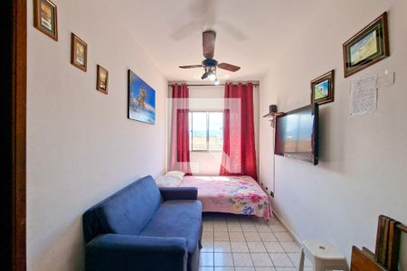 Sala de apartamento para alugar com 1 quarto, 40m² em Aviação, Praia Grande