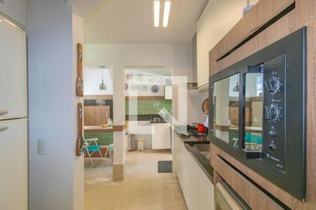 Cozinha e Área de Serviço de casa de condomínio para alugar com 4 quartos, 96m² em Centro, Canoas